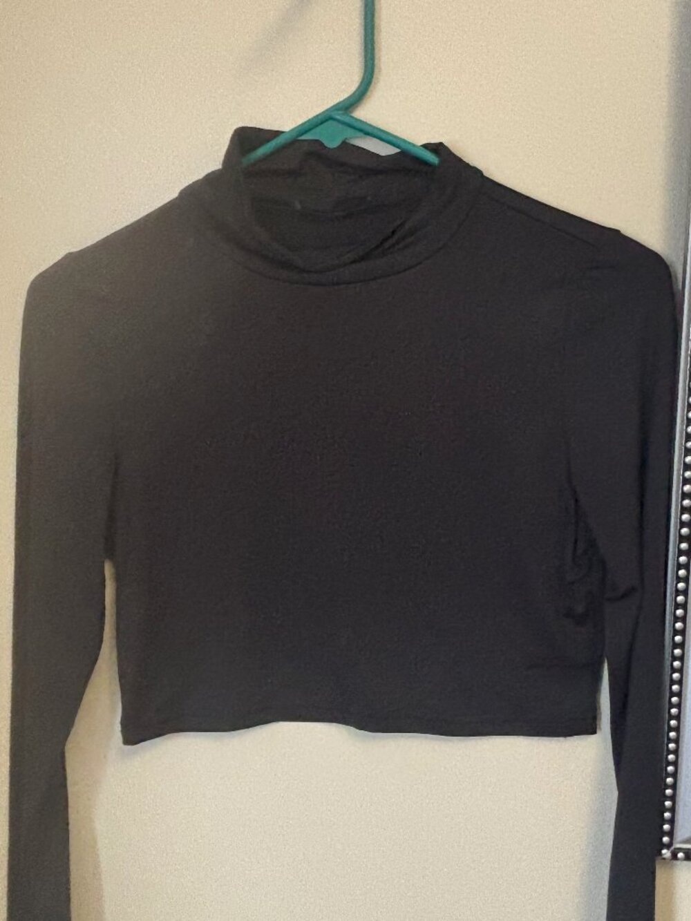 Black Top and Blue pants set